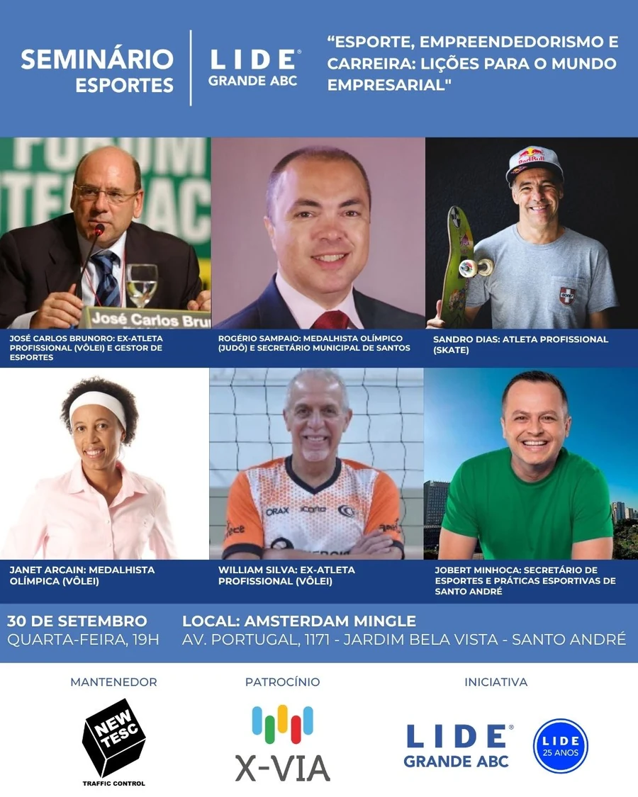 Seminário Esportes – Esporte, Empreendedorismo e Carreira: Lições para o Mundo Empresarial